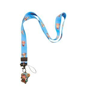 One Piece Tony Tony Chopper Anime Lanyard & Acrylic Charm Keychain Strap Gift